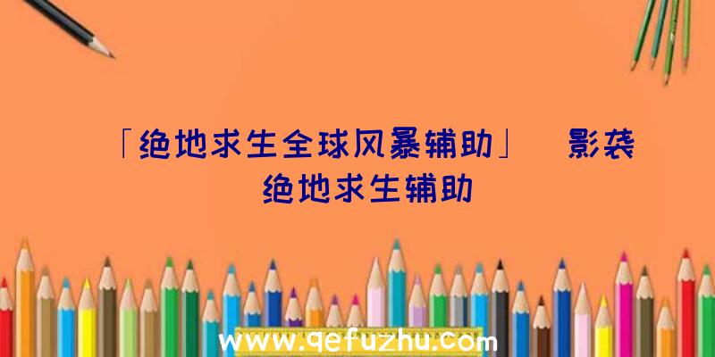 「绝地求生全球风暴辅助」|影袭